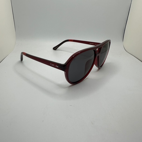 TOMS Sunglasses NWOT - Marco in Red Crystal - Picture 4 of 5
